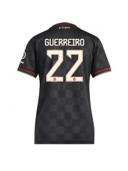 Billige Bayern Munich Raphael Guerreiro #22 Tredjedrakt Dame 2025-26 Kortermet